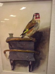 Aquarel Puttertje Close-up