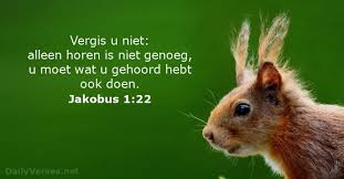 Niet alleen horen maar ook doen -