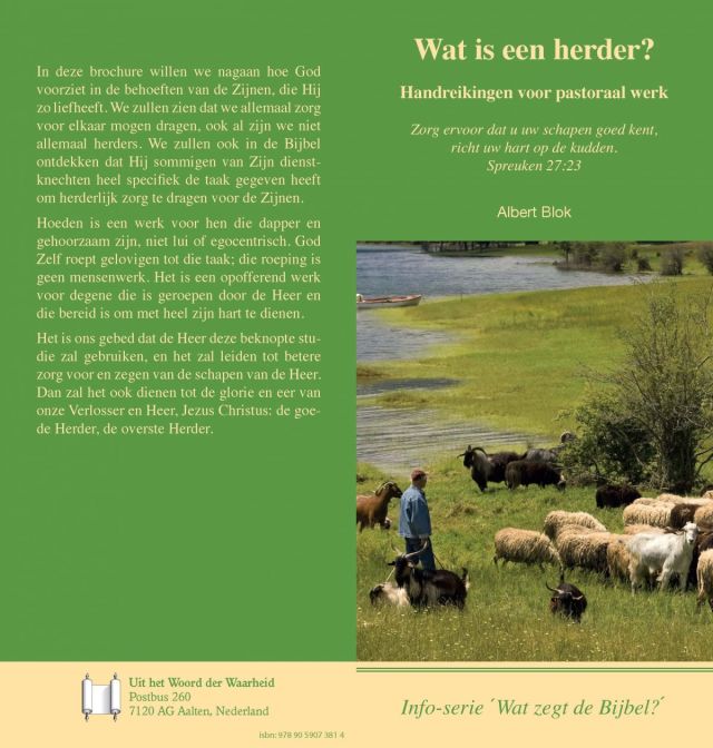 Wat is een herder - Uit het woord der waarheid