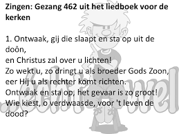 Ontwaakt gij die slaapt - LB 462