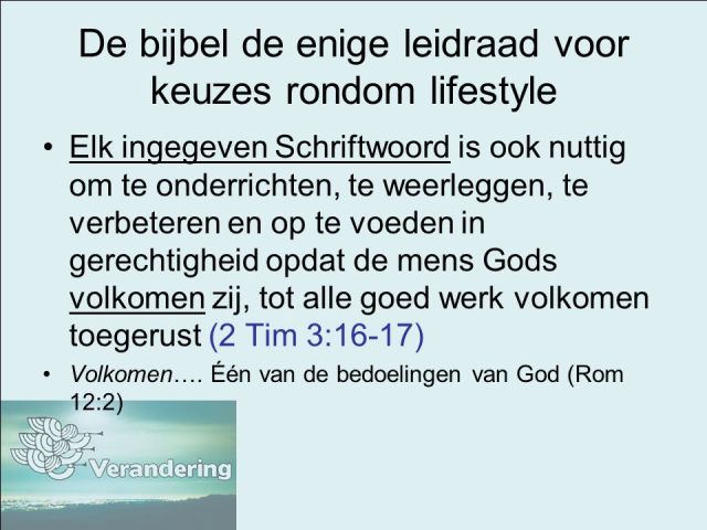 Tot alle werk Gods volkomen toegerust - Tim 3-16 - SlidePlayer