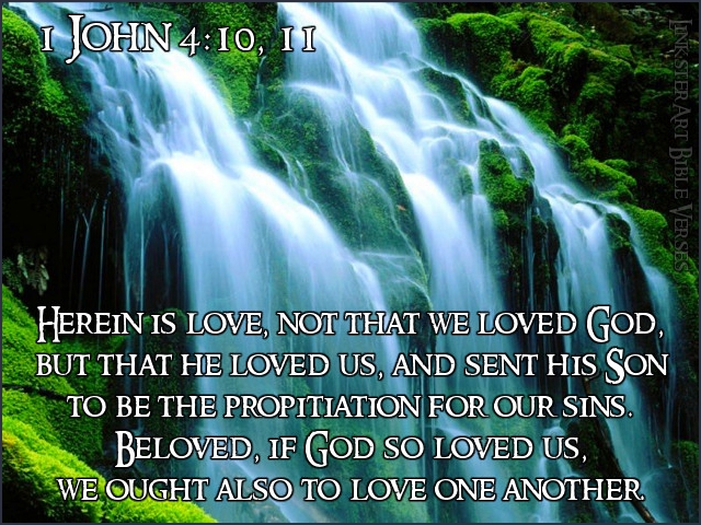 1 Johannes 4 10-11 - PicQuery