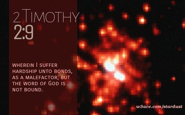 2 Timoteüs 2 9 - Word of God not bound - Bible Quote