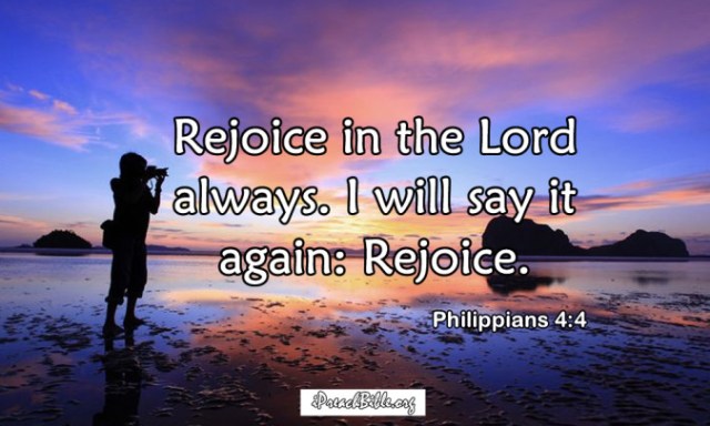 Filippenzen 4 4 - Rejoice in the Lord - Pinterest