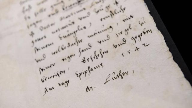 Handschrift Luther - RD.nl