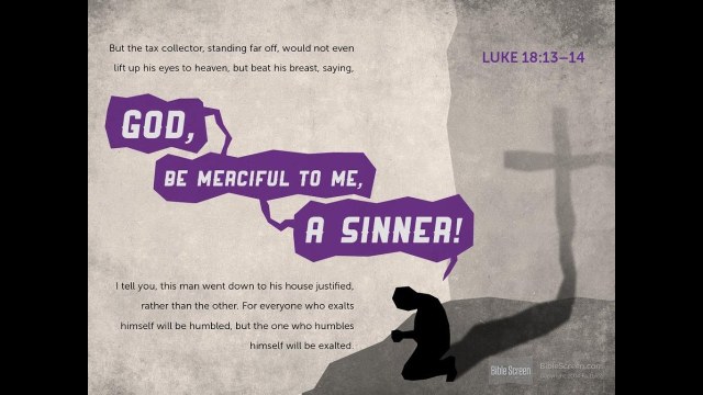 Lukas 18 13 - God be merciful to me - YouTube