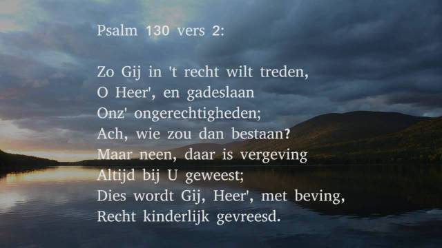 Psalm 130 v2 - Oude berijming - YouTube groot