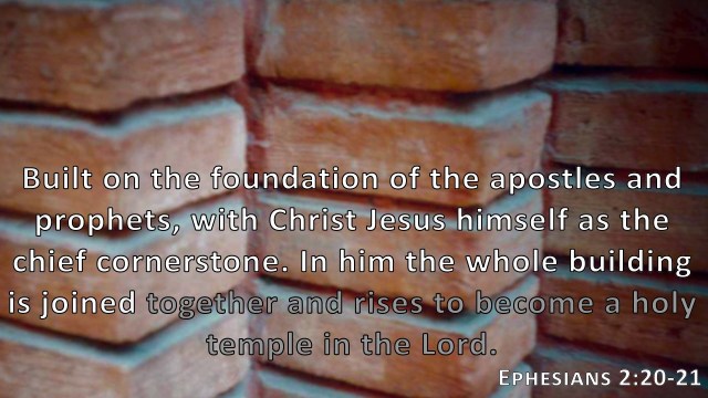 Efeziër 2 20-21 In Him the whole buiding - YouTube