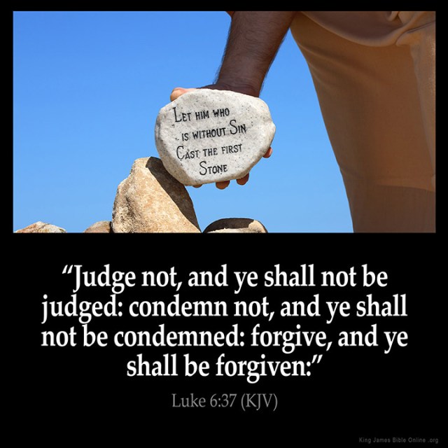 Lukas 6 37 - Forgive - King James Bible